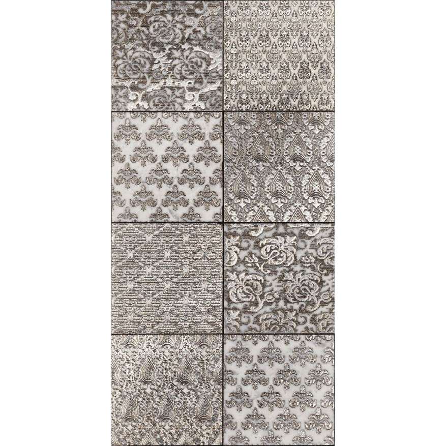 Petra Antiqua - Evolution 2 - <b>nairobi patch 15x15 carrara silver</b>
