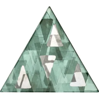 Керамогранит Petracers Triangolo (Трианголо) Verde Platino
