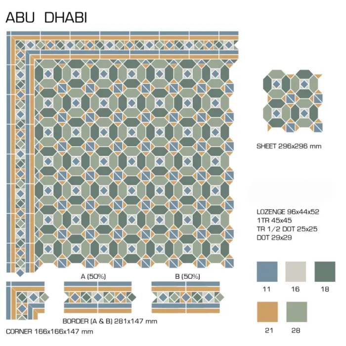Керамогранит TopCer Victorian Designs Abu dhabi