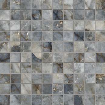 Керамогранит Emil Ceramica Tele Di Marmo Revolution Blu Ande Mosaico 3x3