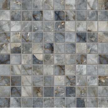 Керамогранит Emil Ceramica Tele Di Marmo Revolution Blu Ande Mosaico 3x3