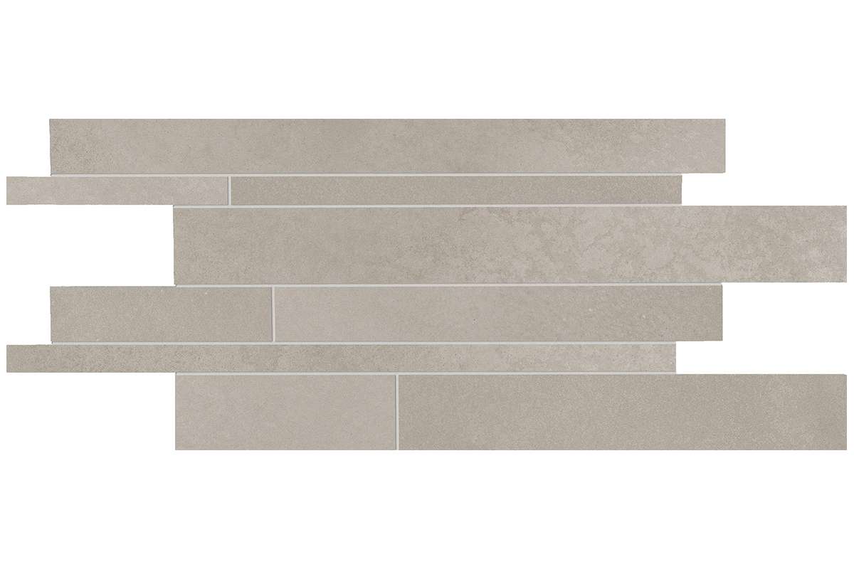 Керамогранит Ergon by Emil Group Tr3nd Mosaico Listelli Sfalsati Grey A