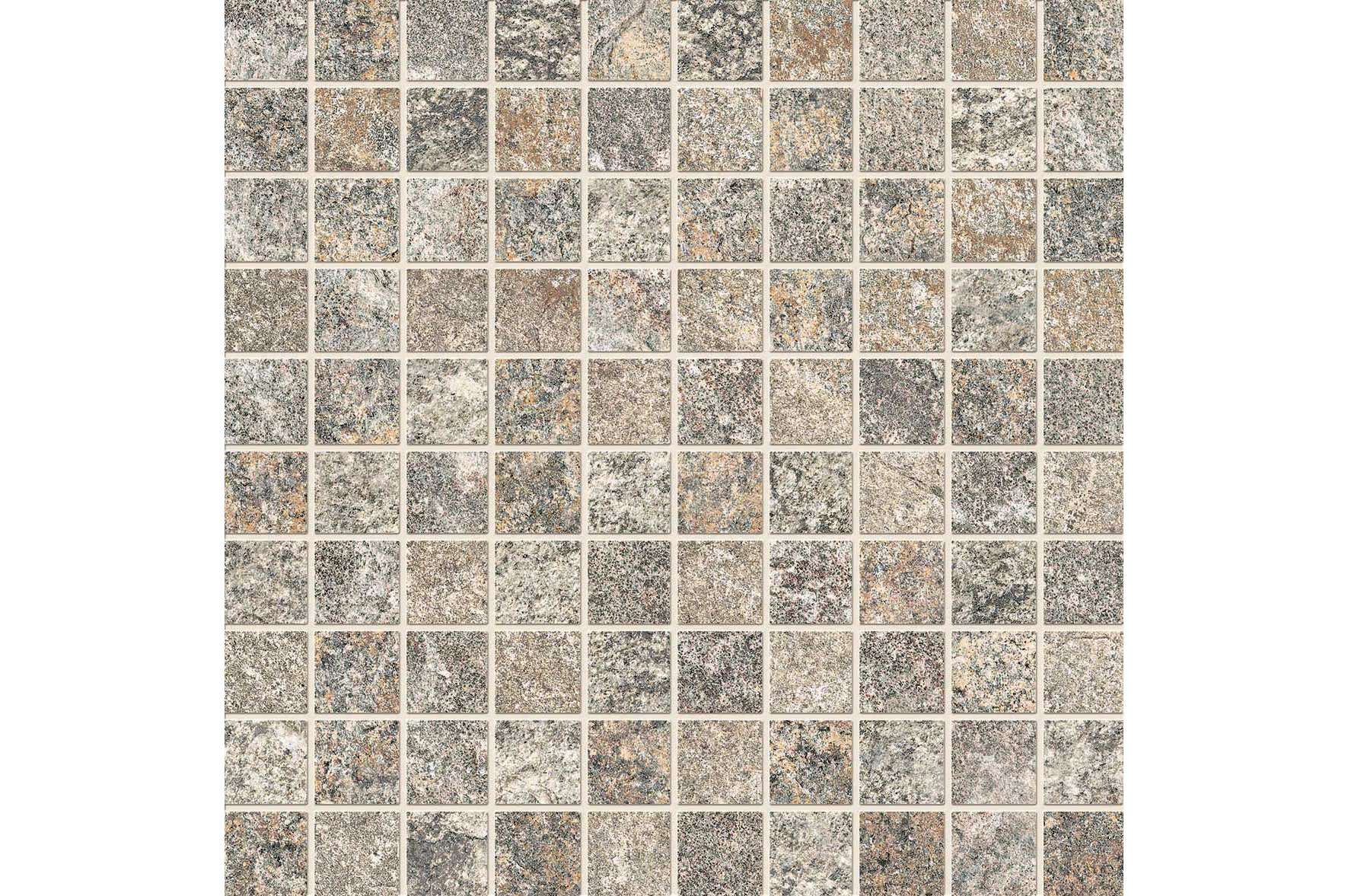 Керамогранит Ergon by Emil Group Oros Stone Greige Mosaico 3X3