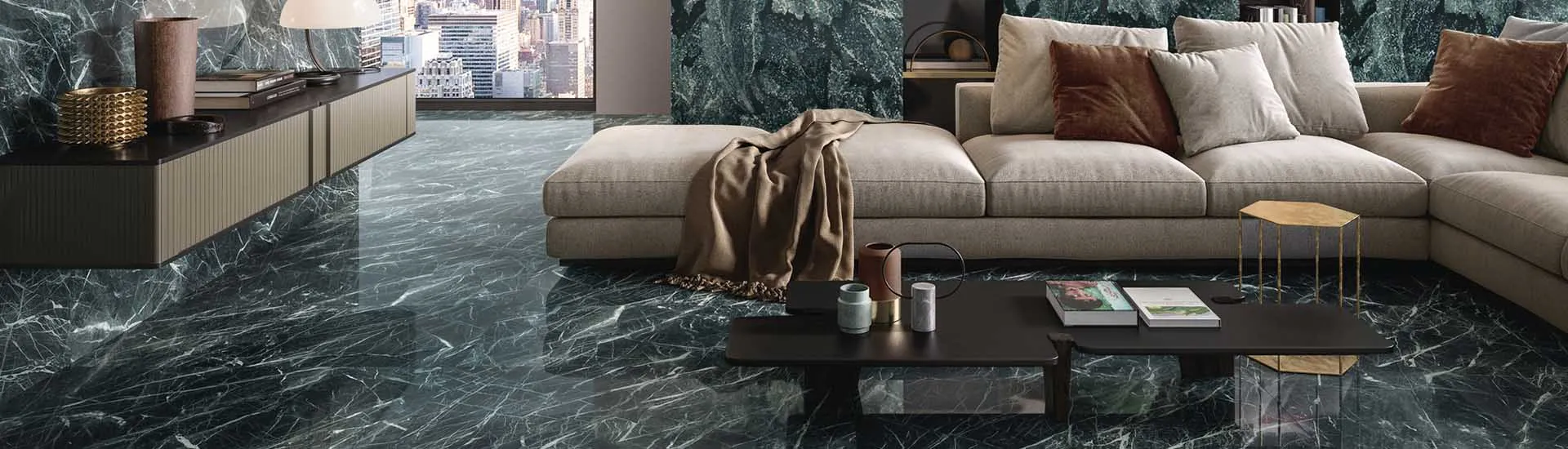 Керамогранит Emil Ceramica Tele Di Marmo Revolution Verde Saint Denis