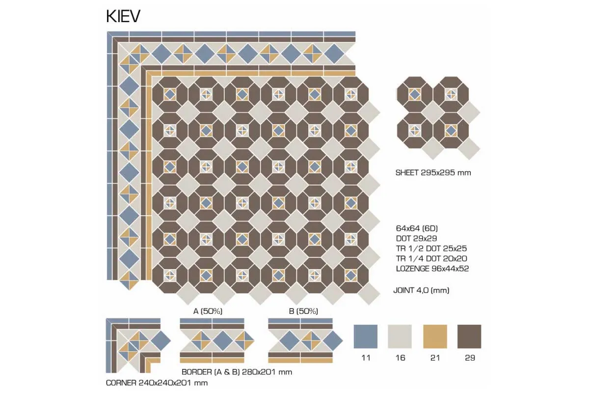 Керамогранит TopCer Victorian Designs Kiev