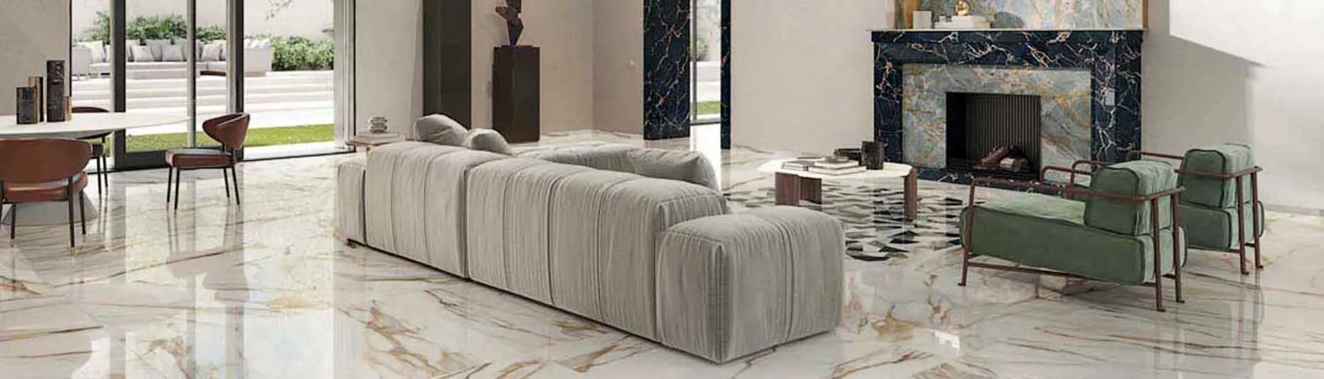 Керамогранит ABK Sensi Signoria Calacatta Vena Oro