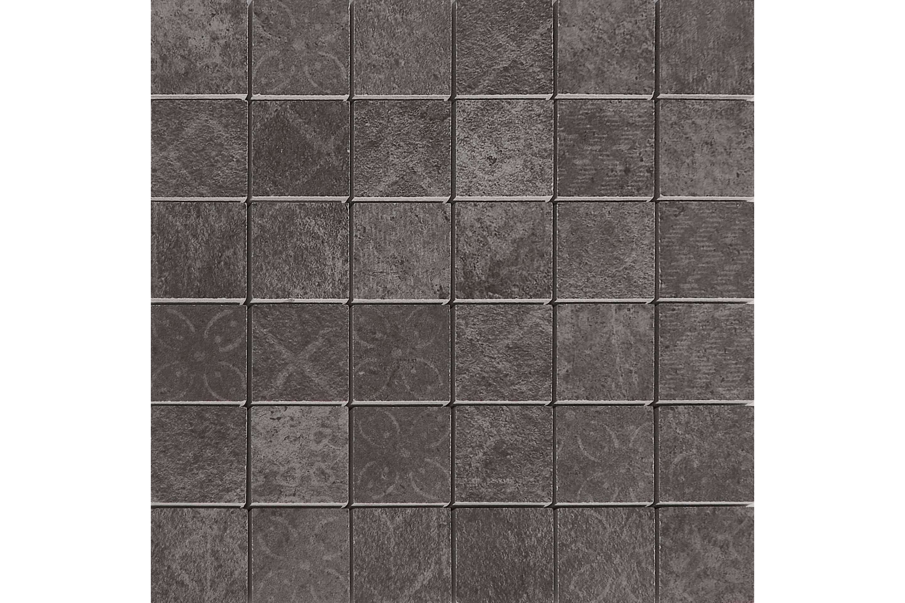 Керамогранит Cir Serenissima Riabita il Cotto Mosaico 5X5 Fabric Industrial