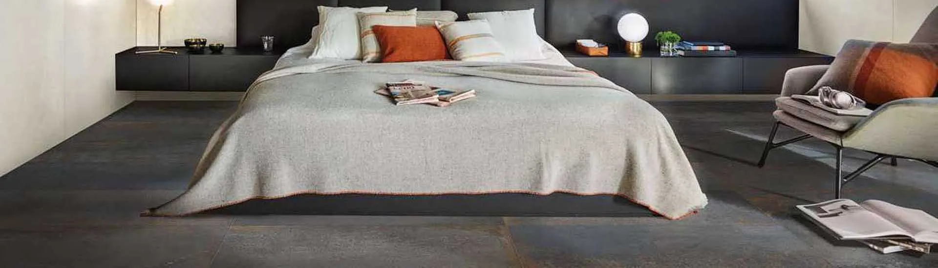 Керамогранит Saime Ferrocemento Nero