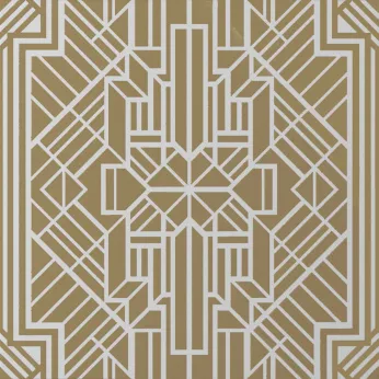 Керамогранит Petracers Swing Labirinto Ottone Su Bianco