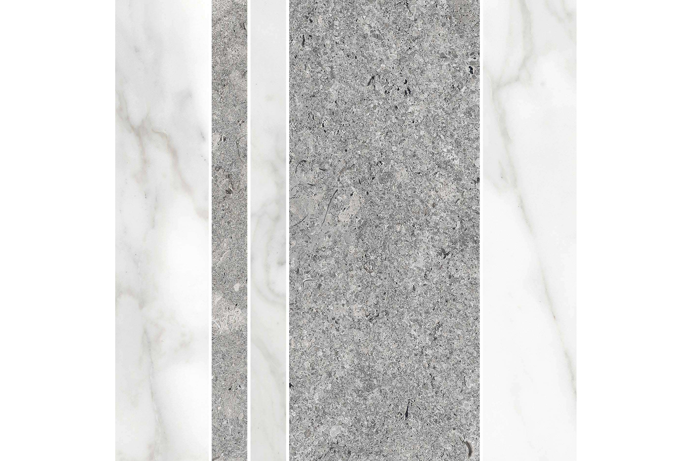 Керамогранит Terratinta Ceramiche Vicentina Cenere Strips B