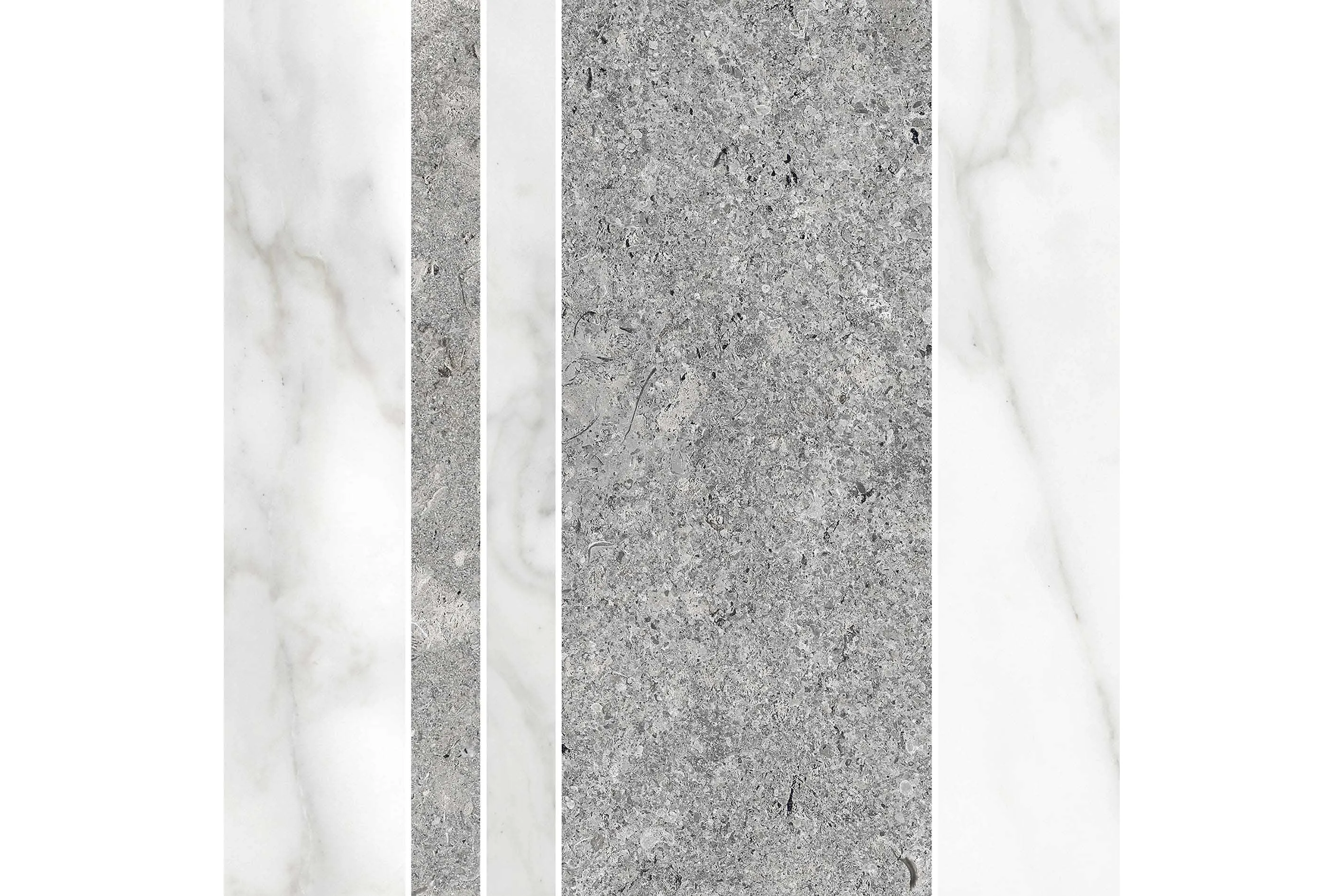 Керамогранит Terratinta Ceramiche Vicentina Cenere Strips B