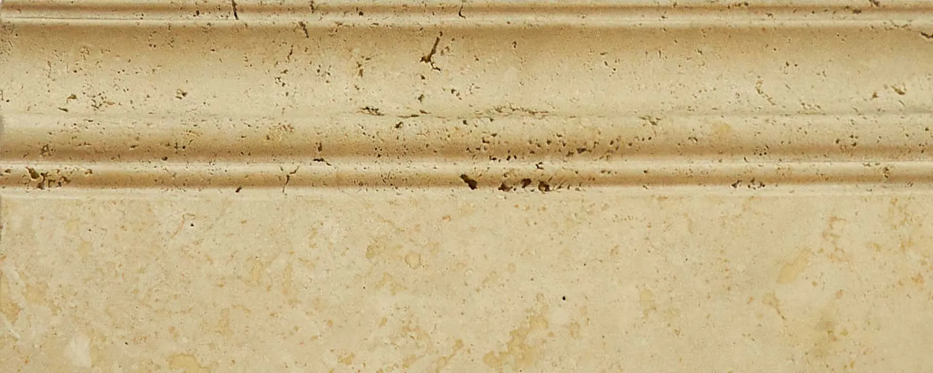 Мрамор Petra Antiqua Спец. элементы Battiscopa TRAVERTINO CHIARO