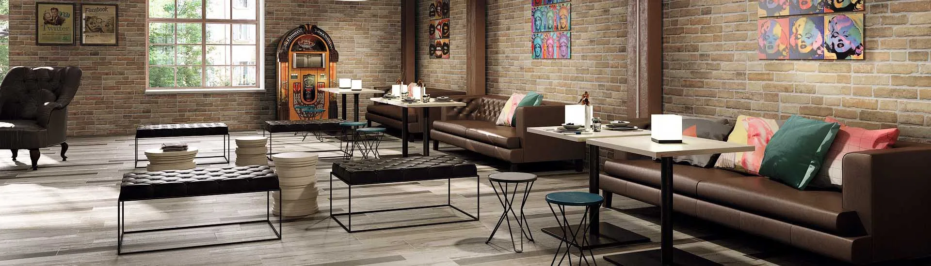 Керамогранит Settecento Plank Bistrot Multicolor