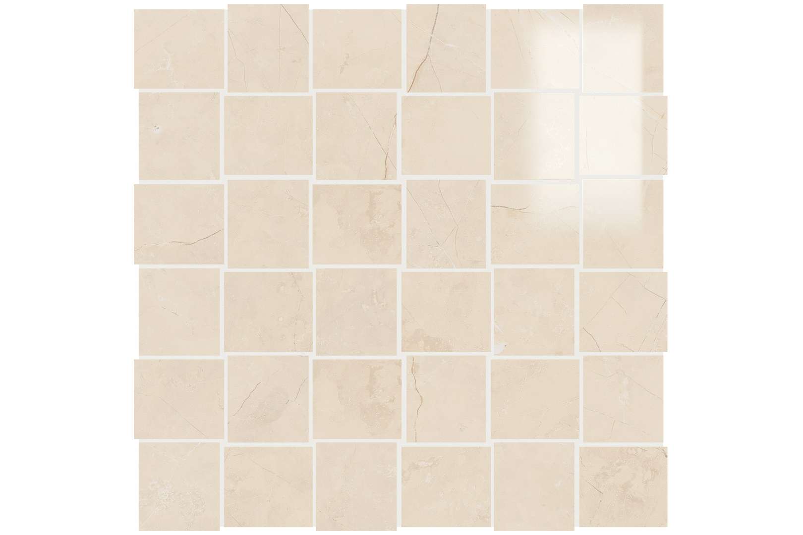 Керамогранит Panaria Trilogy Mosaico 36 Lux Moon Beige