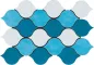Mosaico Goccia Mix Azzurro