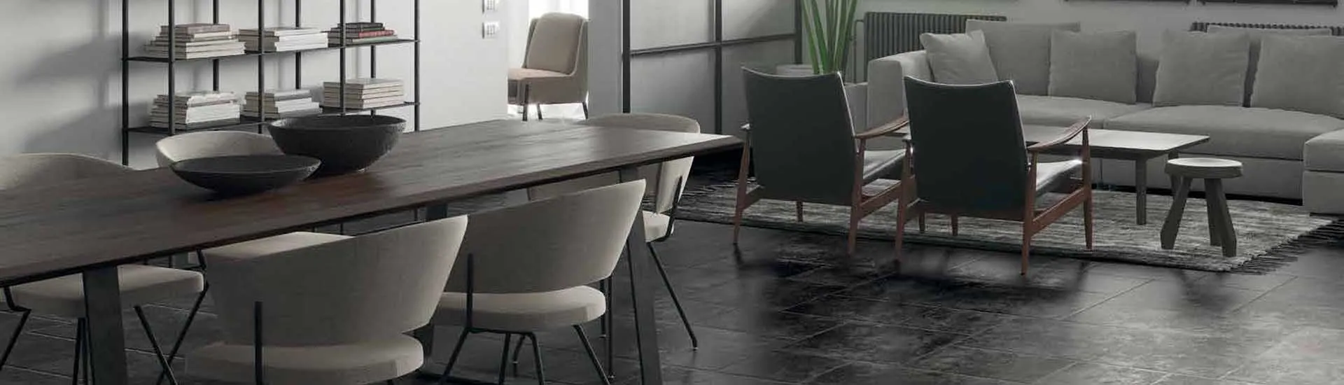 Керамогранит Settecento Ciment Nero