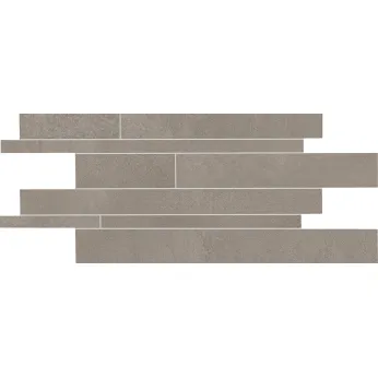 Керамогранит Ergon by Emil Group Tr3nd Mosaico Listelli Sfalsati Smoke B