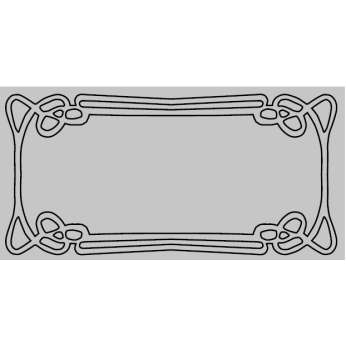 Керамогранит EtruriaDesign Art Deco (Арт Деко) Vector frame e