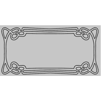 Керамогранит EtruriaDesign Art Deco (Арт Деко) Vector frame e