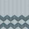 Zigzag half blue