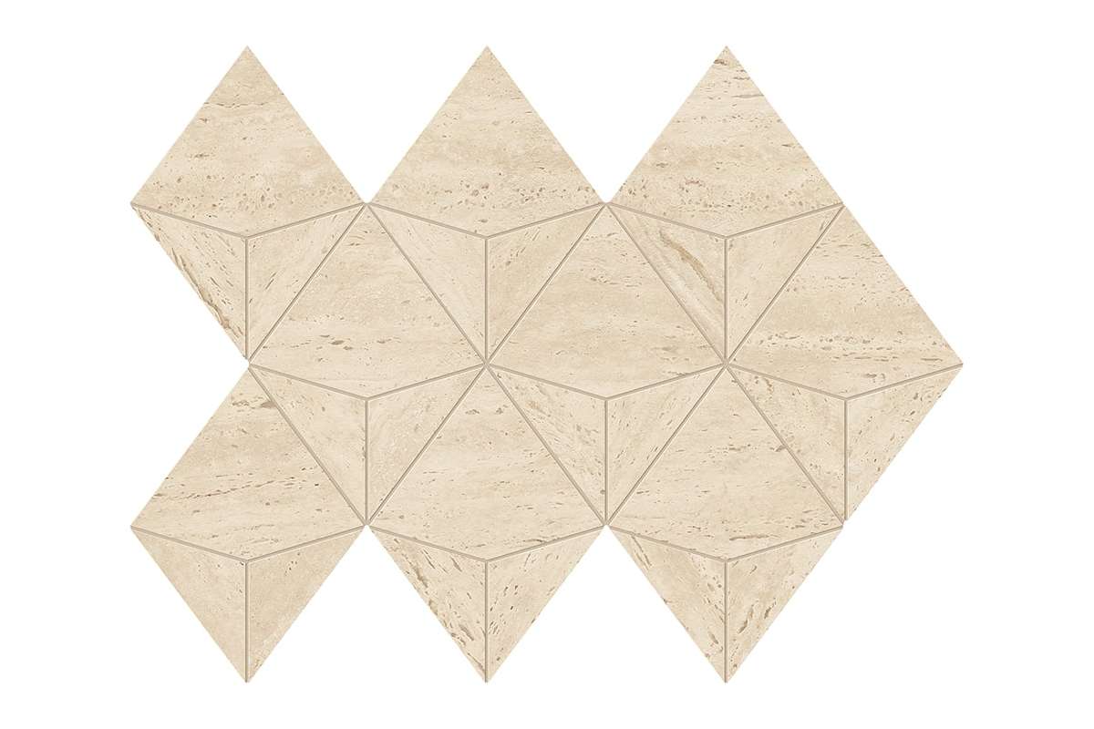 Керамогранит Atlas Concorde Marvel Travertine Sand Mosaico Origami
