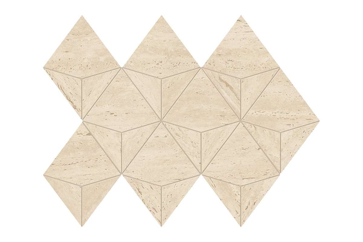 Керамогранит Atlas Concorde Marvel Travertine Sand Mosaico Origami