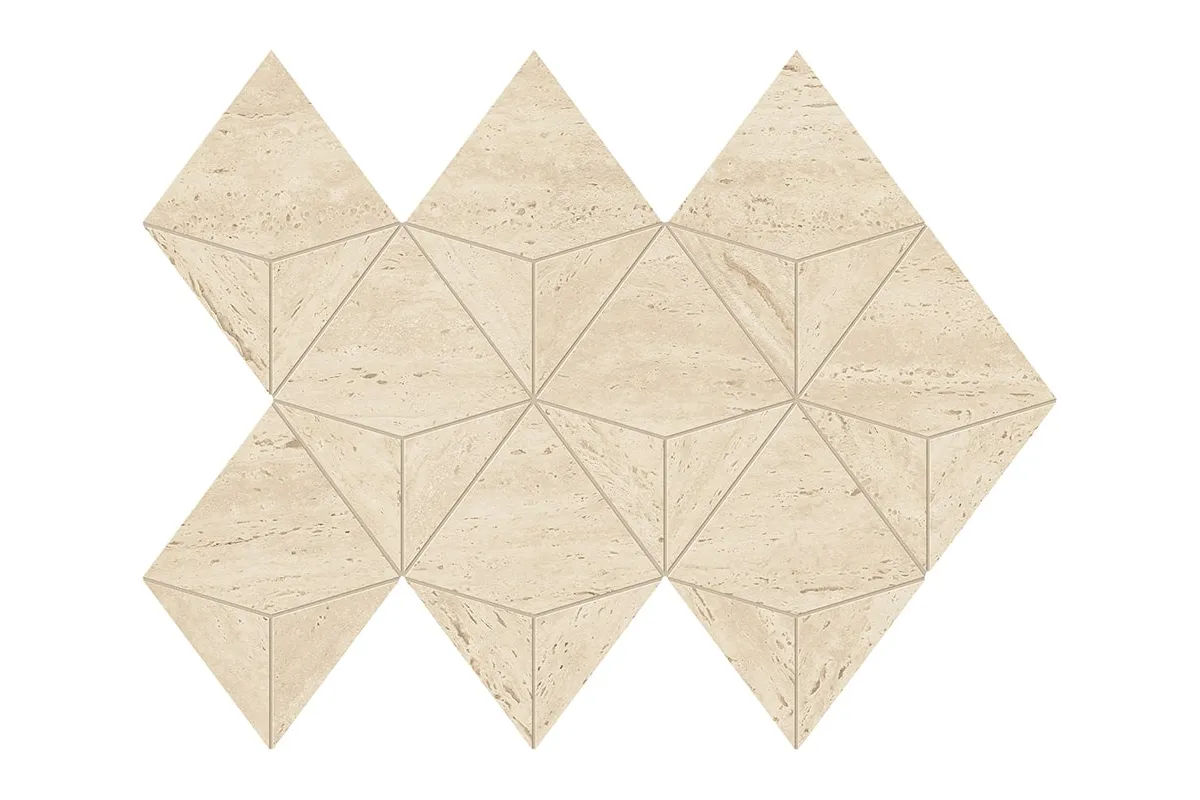 Керамогранит Atlas Concorde Marvel Travertine Sand Mosaico Origami