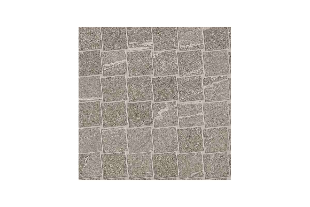 Керамогранит Ergon by Emil Group Stone Talk Mosaico Dado Martellata Taupe