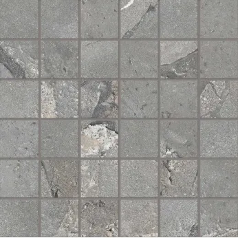 Керамогранит Provenza by Emil Group Unique Intensity Cobblestone Grey Mosaico 5x5