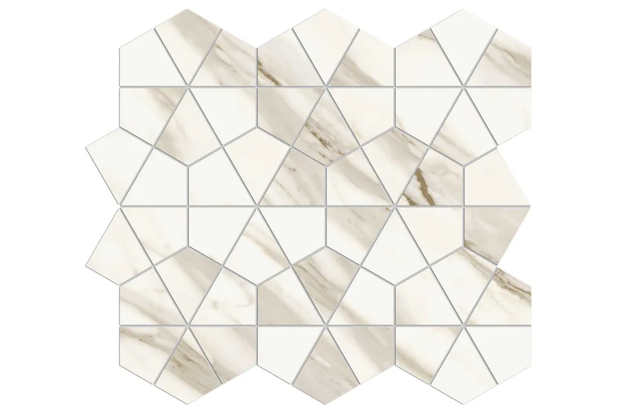 Керамогранит Atlas Concorde Marvel Meraviglia Calacatta Bernini Hexagon
