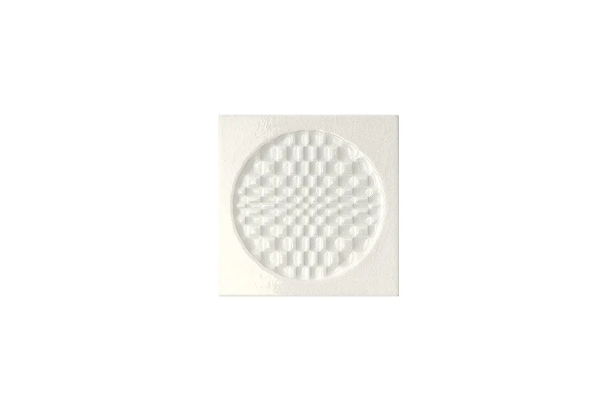 Керамогранит Iris Ceramica Citta di Faenza Decoro Geo Bianco Crackle