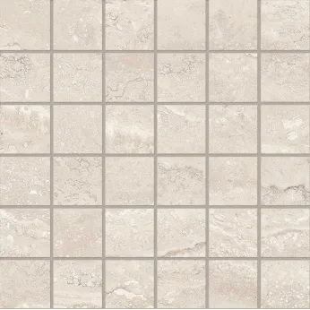 Керамогранит Emil Ceramica Dual Travertine Poro Chiuso White Mosaico 5x5