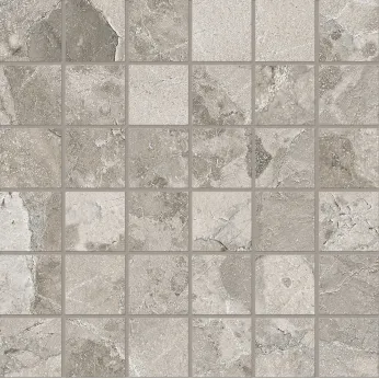 Керамогранит Ergon by Emil Group Matera Stone Sassi Dark Grey Mosaico Silktech