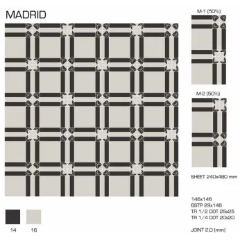 Керамогранит TopCer Victorian Designs Madrid