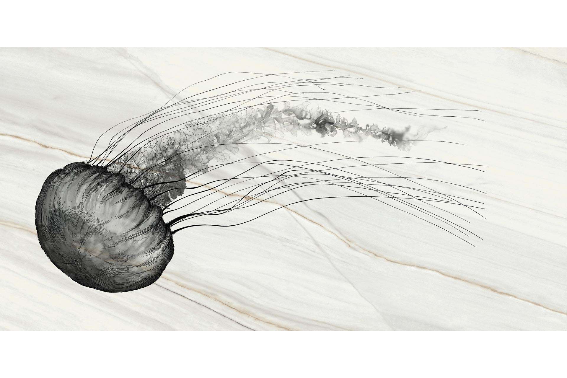 Керамогранит MaxFine by Iris FMG Design Your Slabs Jellyfish