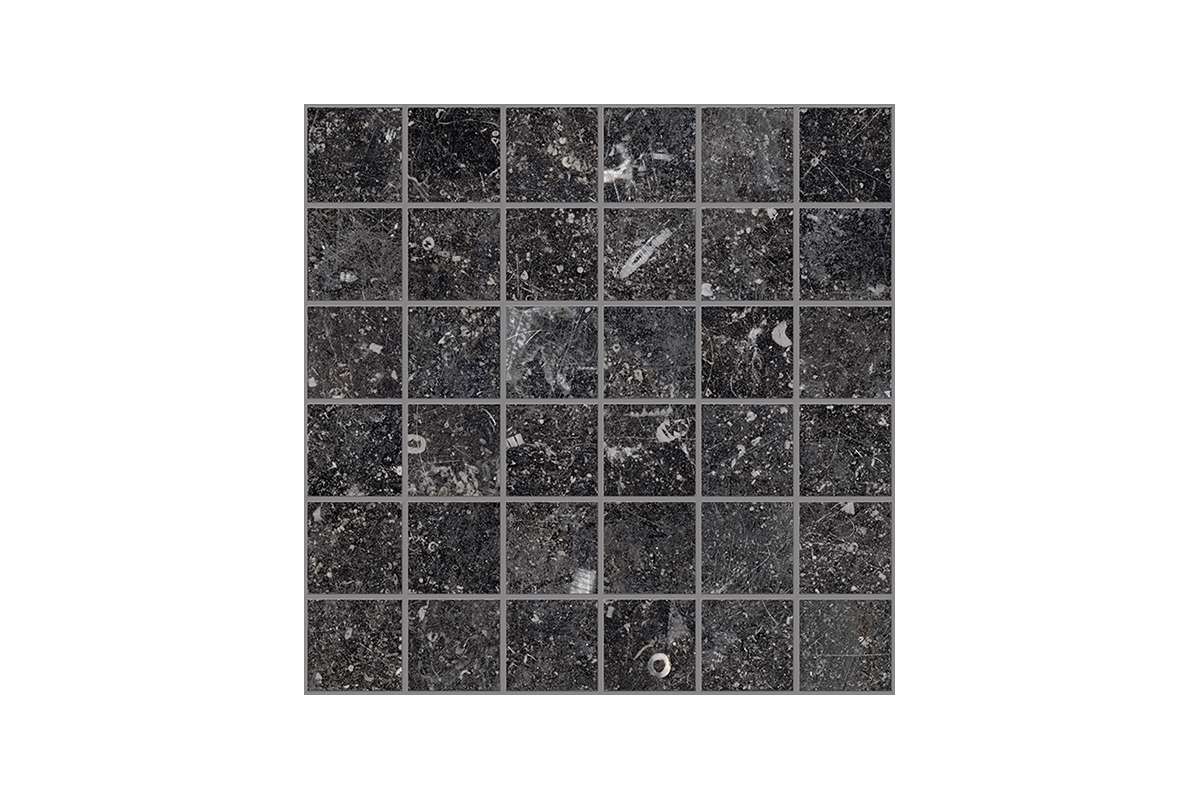 Керамогранит Provenza by Emil Group Unique Bleu Mosaico 5X5 Noble Veloute Anthracite