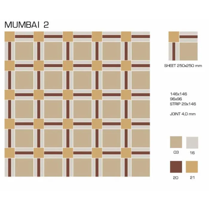 Керамогранит TopCer Victorian Designs Mumbai 2