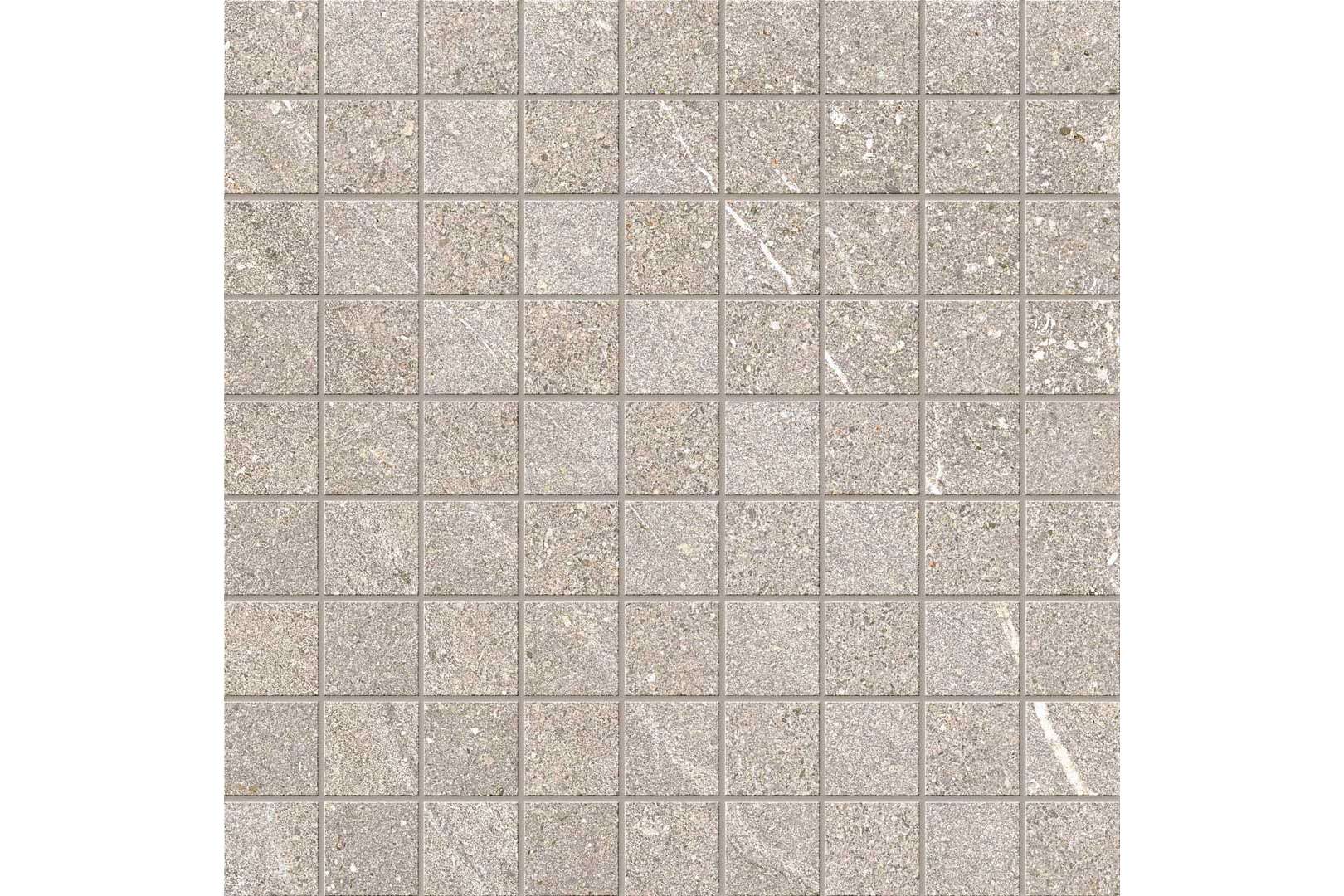 Керамогранит Cir Serenissima Eclettica Argento Mosaico 3X3