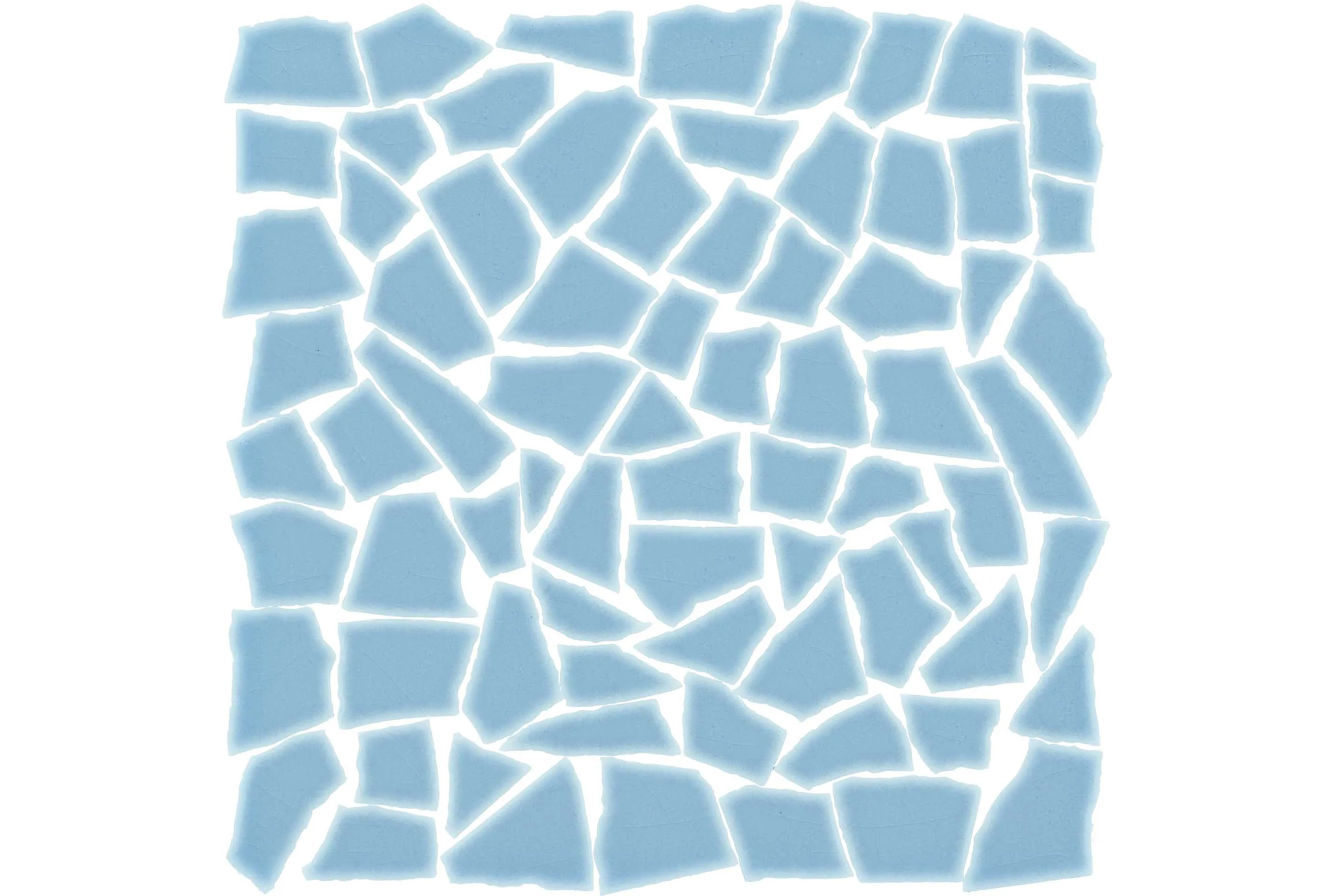 Керамогранит AcquarioDue Opus Mosaico Lucida Azzurro