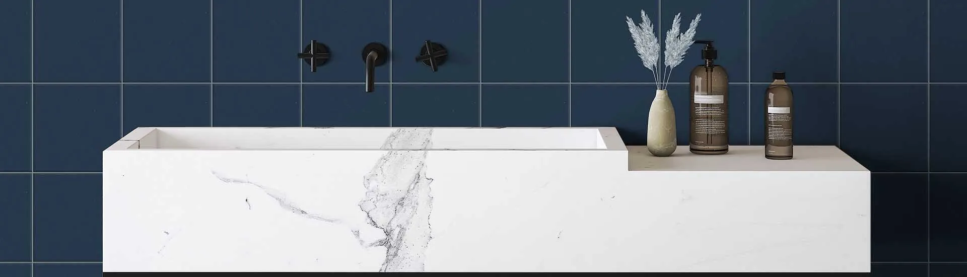 Керамогранит Terratinta Ceramiche Hexa Square Deep Navy