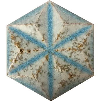 Керамогранит AcquarioDue Exa-3D Stella Turchese Craquele