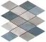 Mosaico Rombo Mix Blue (Мозаика Ромбо Микс Блю)