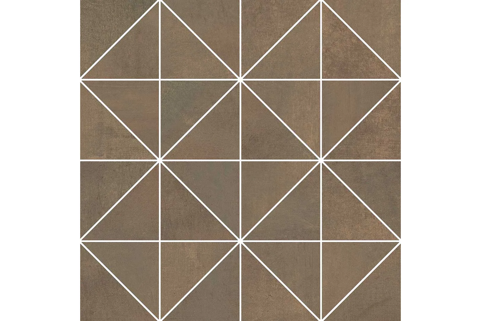 Керамогранит Casalgrande Padana Fusion Mosaico Triangoli Copper