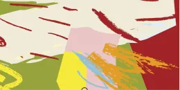 Abstract Drawn Spring