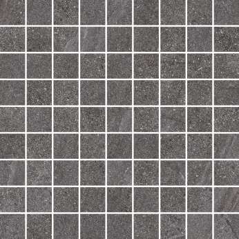 Керамогранит Settecento Nordic Stone Mosaico Anthracite 3.1x3.1 Su Rete