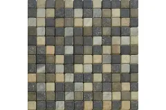 Мрамор Petra Antiqua Mosaici/Mosaics Mosaico 2.5X2.5 Su Rete Smoke/Londong/N.marg/Makr/Blu/Jura/Bard