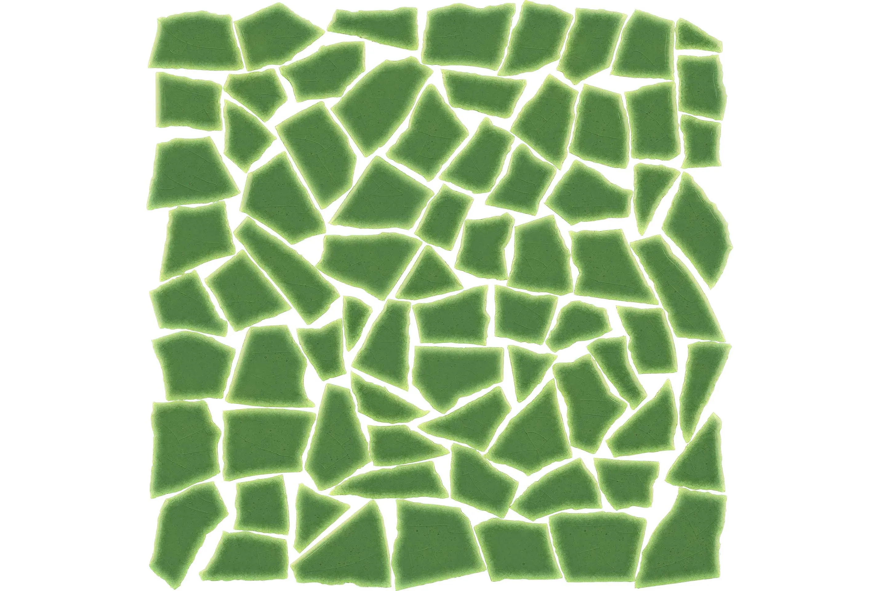 Керамогранит AcquarioDue Opus Mosaico Lucida Verde Prato
