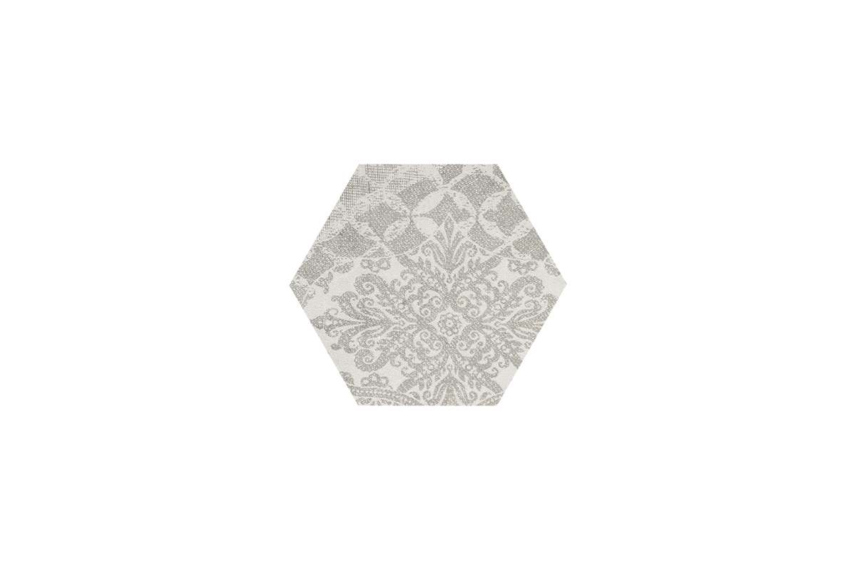 Керамогранит Provenza by Emil Group Gesso Esagona Patchwork Pearl Grey