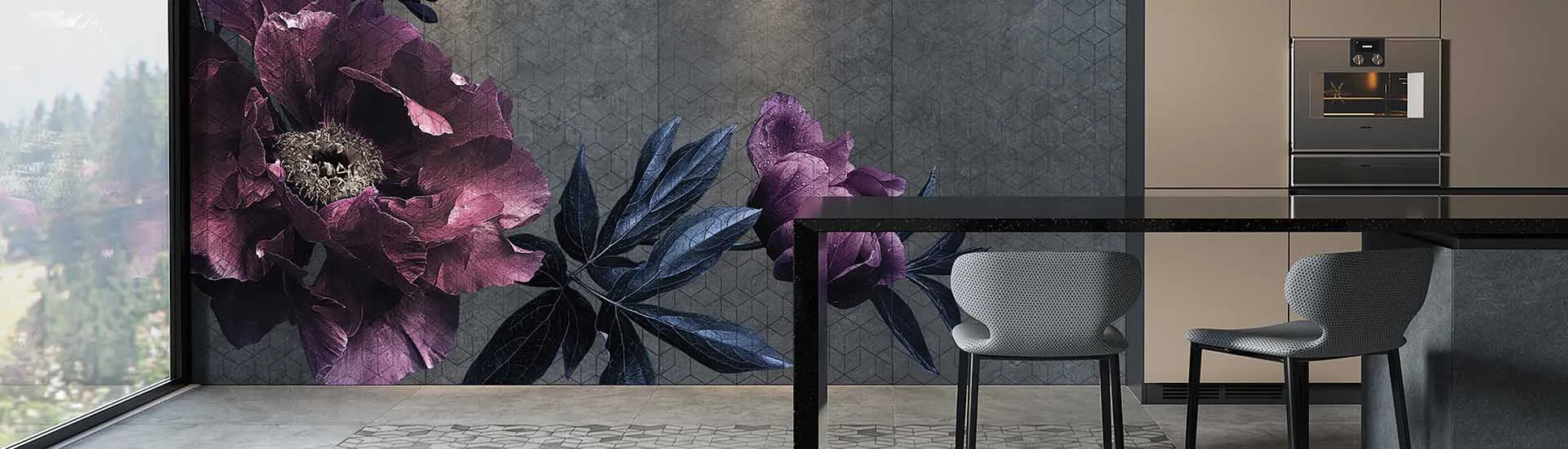 Керамогранит MaxFine by Iris FMG Design Your Slabs Abstract Drawn