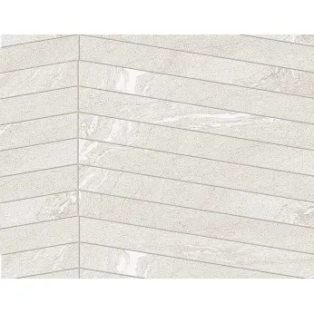 Керамогранит Ergon by Emil Group Stone Talk Mosaico Bis Martellata White